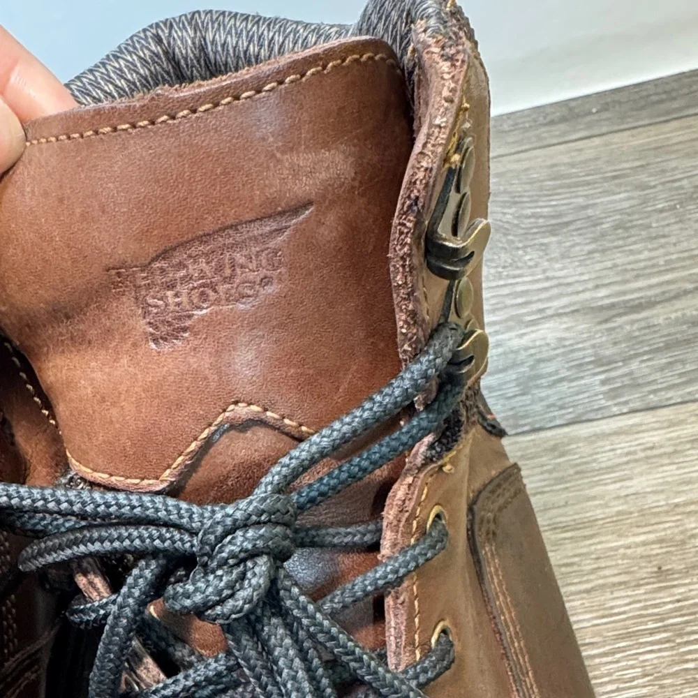 Red Wing Shoes rugged dark